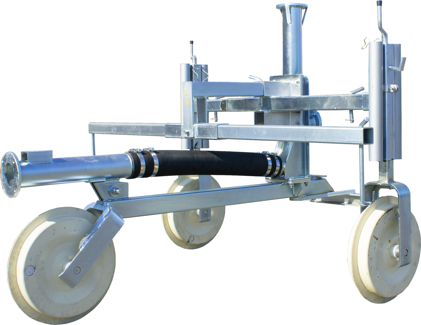 Carrello HY-TURB tre ruote in campo
