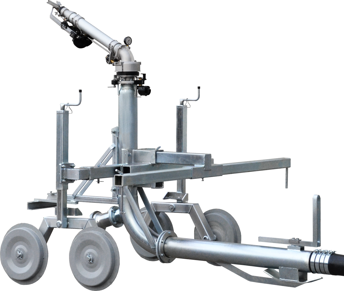 Carrello quattro ruote in campo