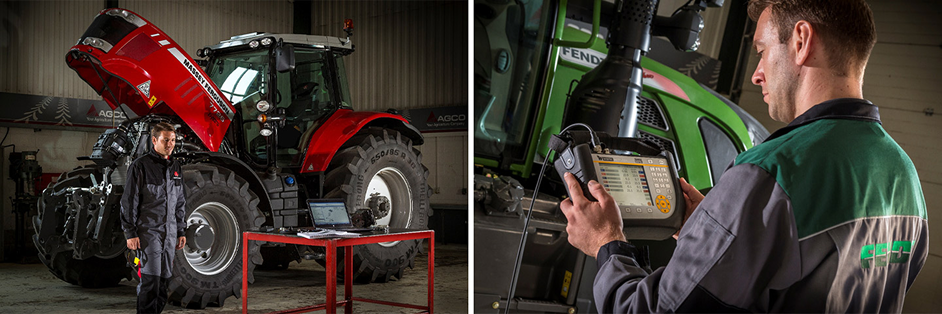 Assistenza tecnica Casella su trattori e macchine agricole Fendt e Massey Ferguson